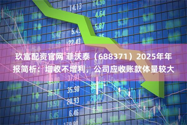 玖富配资官网 菲沃泰（688371）2025年年报简析：增收不增利，公司应收账款体量较大